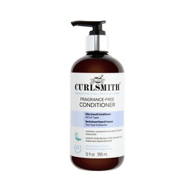 CURLSMITH Fragrance-Free Conditioner 12 oz | Gently Detangles, Soften and Smooths Hair for Silky Curls