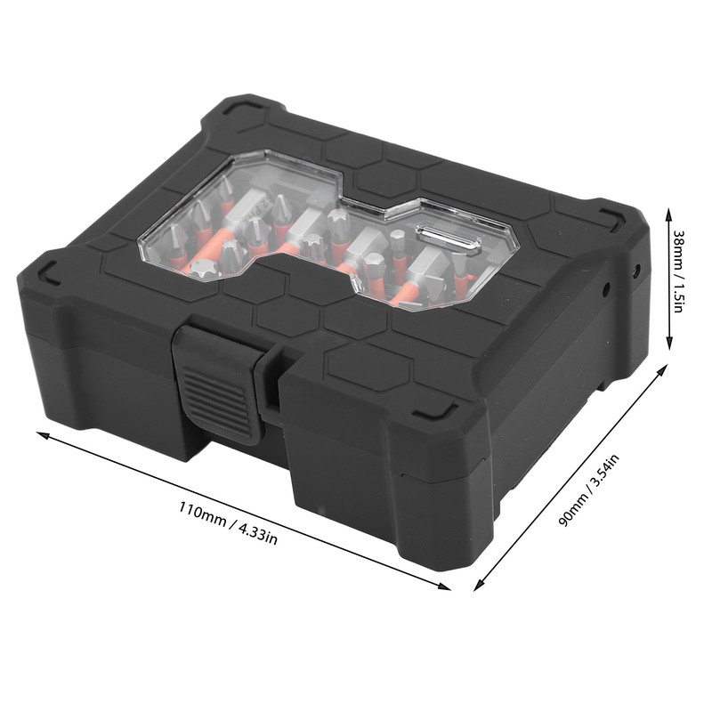 38Pcs Screwdriver Bit Set S2 Alloy Steel Combination Hardware Tool