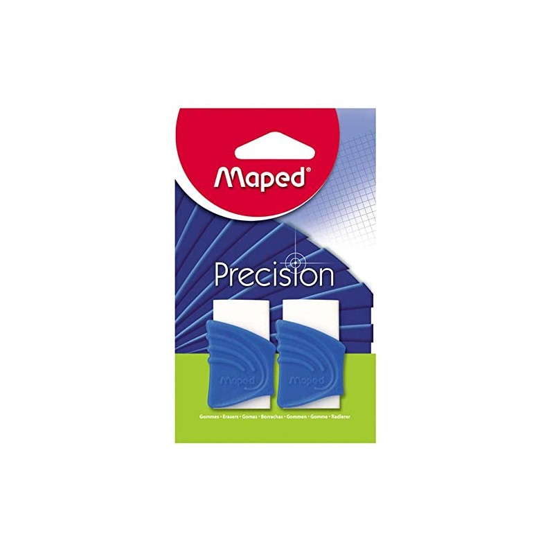 Maped Precision Eraser Blister Pack of 2