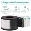 Slevoo Air Purifier Filter Replacement for BS-03, 3-in-1 HEPA Air