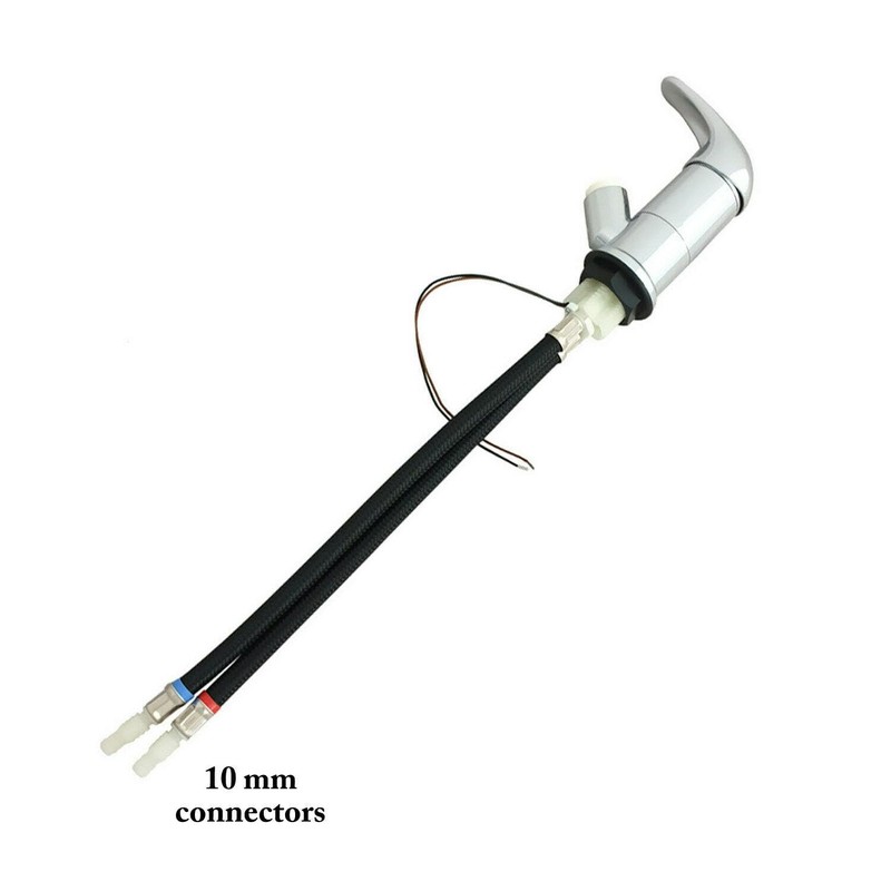 Shower Mixer Roma Tap Chrome 12V Micro Switched Hot &