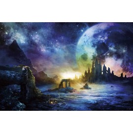 1000 Piece Jigsaw Puzzle Ryota Saito, The Beginning Sky [Light Up Puzzle] (50x75cm)