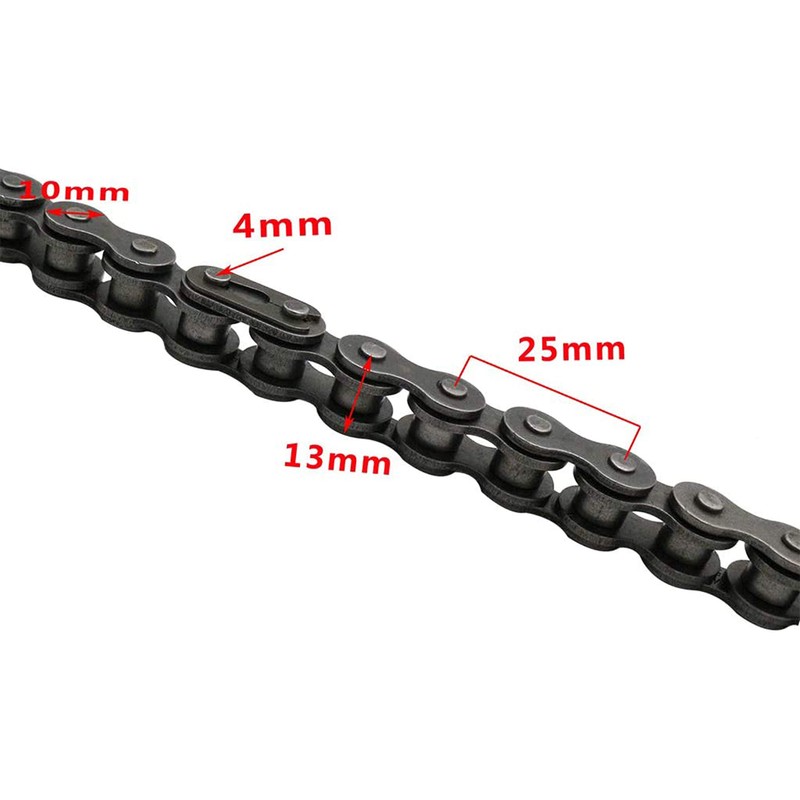 CNCMOTOK 415H-110L Chain For 49cc 60cc 66cc 80cc 2-Stroke Engine