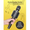 Wireless Bluetooth Karaoke Microphone, Built-in Loud Speaker for 10H Playback,
