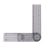 Medical 8.5" Goniometer Plastic Ruler,JENABOM 360° Professional Joint Orthopedics Body