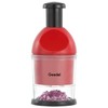 Manual Chopper, Garlic Onion Slap Chopper for Kitchen, Easy to