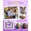 Instant Camera, Front Rear Dual Selfie Kids Camera with 1080P