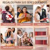 10 Colores Lápiz Labial, Maquillaje de Larga Duración, Hidratante, Brillo