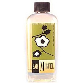 POMEROY White Thyme Ginger 6oz San Miguel Reed Diffuser Refill