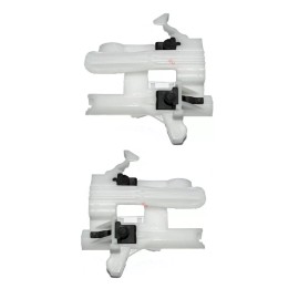 chrome4urauto Fiat 500 Window Regulator Repair Plastic Clips Front Left And Right 1 Pair Clips