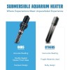 JOR Submersible Betta Heater with Sticker Thermometer for Aquarium &