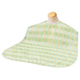 Taketora 102301 Sofrapiren Apron, Striped Plaid, Green, 1 Piece