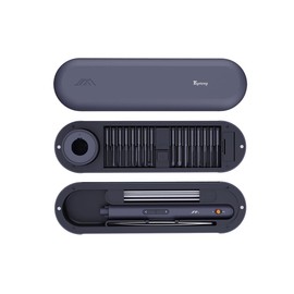 Frezon Mini Electric Screwdriver Repair Tool,30 Types S2 Drill bits,with a 225RPM Motor for Cell Phone Camera Laptop Watch