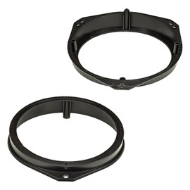 tomzz Audio 2839-009 Speaker Rings Adapter Brackets Compatible with Opel Corsa B C Tigra Meriva Vivaro Combo Front Door for 165 mm DIN Speaker