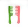 Plastic Wide-Tooth Hair Comb Brush 10ea