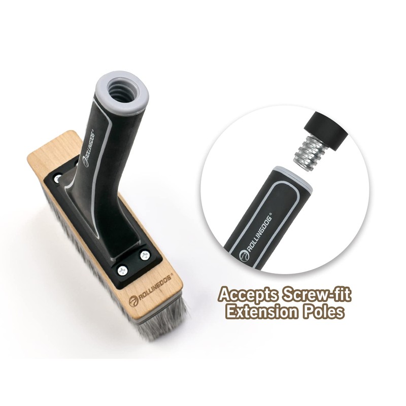 ROLLINGDOG Deck Stain Brush - 7 Inch Limewash Deck Brush