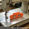 2-Pack Magnetic Seam Guide for Sewing Machine, PLA substance, White