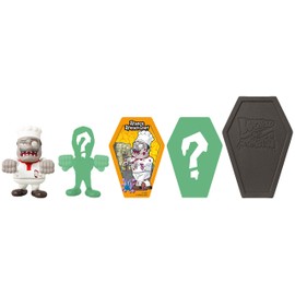 Bandai World of Zombies 2-Pack 2.5 Inch Figure - Zrance Zrench Chef and Secret Figure, 44272