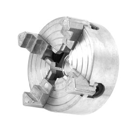 Yctze Z011A 4-Jaw Zinc Alloy Metal Lathe Chuck Clamp Accessory for Mini Wood Turning, MT1, Super 7, T-Mech, Mandril