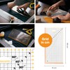 Fiskars Patchwork Ruler 15x30cm Highlighted 1cm Seam Allowance Interrupted Half