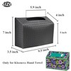 Jasenna Leather Cover for Disposable Paper Hand Towel Box, Compatible