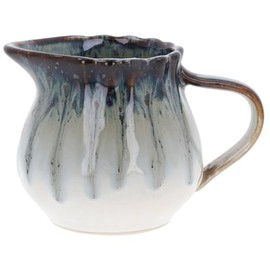 Lesser & Pavey Elements Reactive Glaze Sugar & Cream Set | Elegant Ceramic Sugar Bowl & Creamer Jug | Stylish Coffee & Tea Accessories for Home & Café | Durable Kitchen Essentials