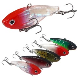 Soft Fishing Lures Swimbait Jig Heads Paddle Tail Swim Bait Pre-Rigged Swimbaits with Treble Hooks Crankbait Swim Shad Lures Swim Baits for Bass Trout Walleye Fishing (2.4 inch, 10pcs)