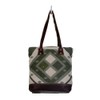 Myra Bag Checkered Tote Bag S-2810, Multicolor
