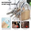 Padlocks with Keys, 38mm Small Padlock with Key Heavy Duty