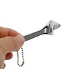 GENNEL 2.5 inch Tiny Adjustable Wrench, 2.5" Mini Size Adjustable