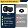 2-Pack Heavy Duty Anti Vibration Rubber Bumper Isolators for Generators,