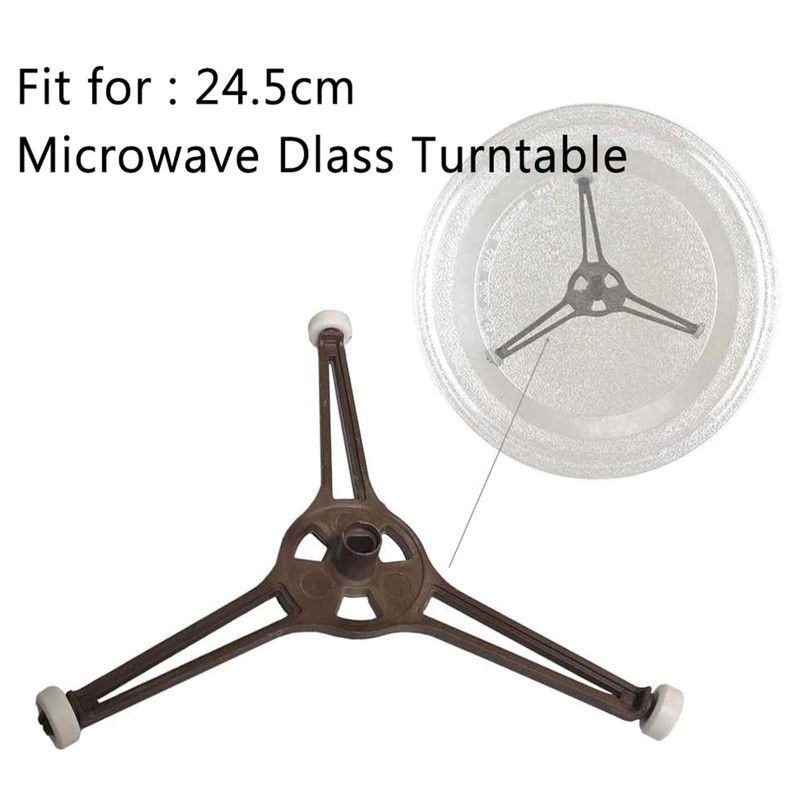 Microwave Turntable Support Rotating Ring Roller Dia 14mm Glass Plate