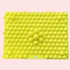 Block prefabricated foot acupressure board (yellow) 2ea