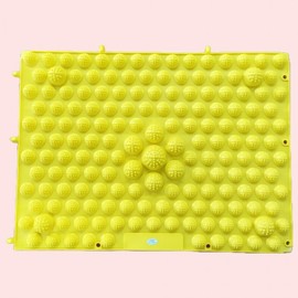 Block prefabricated foot acupressure board (yellow) 2ea
