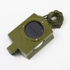 Outdoor Metal Navigation Compass with Fluorescent Scale,Clinometer, Level, Metric Scale,and