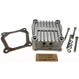 RacersProQuip RPQ Predator 212 Valve cover: Non-Hemi Hot-Rod Aluminum "Fins" 196-240cc 24hrship