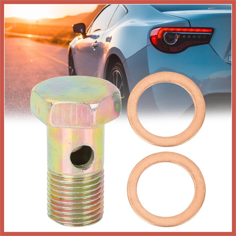 ACROPIX M16x1.5mm Metric Thread Banjo Bolts Brake Fitting Adapter with