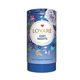 Lovare Tea 1001 Night Black in Tube Loose 80 g