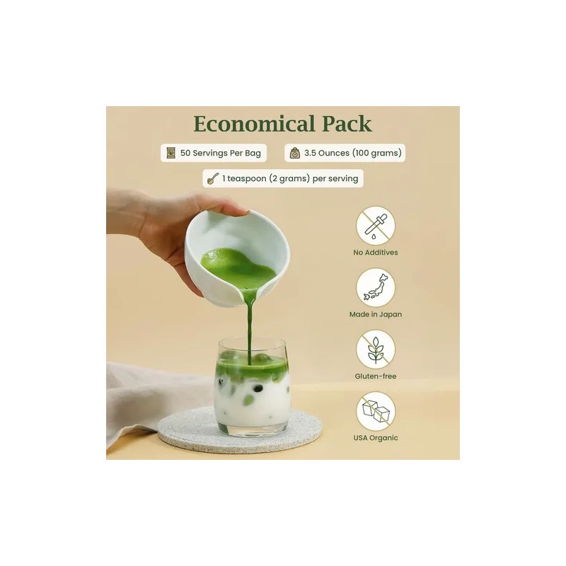 Benbu Té Matcha Orgánico Benbu Grado Ceremonial 100 G