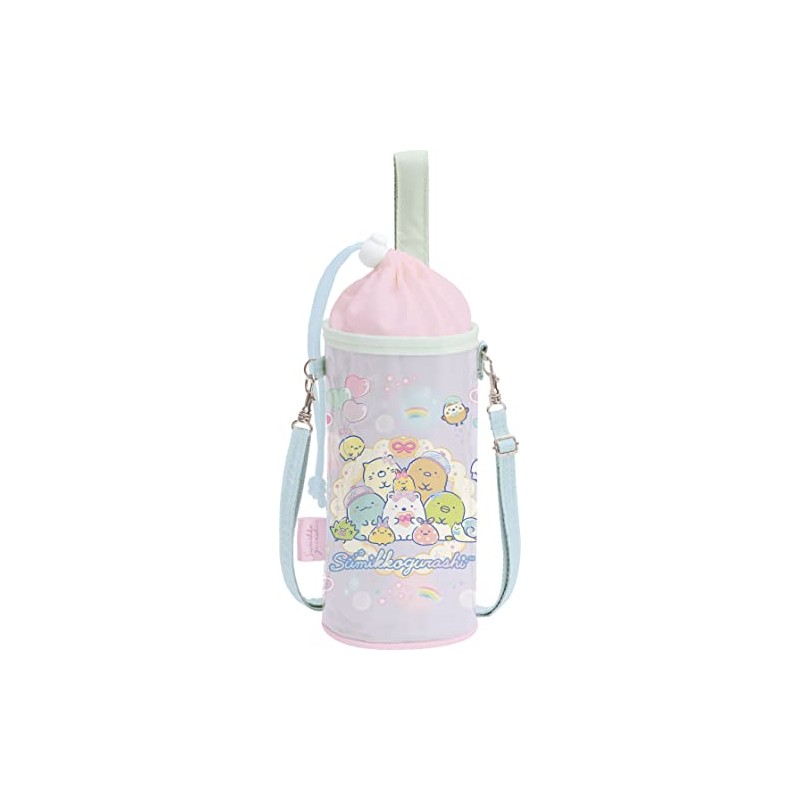 San-X CA35202 Sumikko Gurashi Lunch Market, Plastic Bottle Pouch