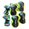 6 Piece Protector Set, Green Black, Rangs Japan