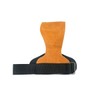 Premium Leather Lifting Straps with Wrist Support for Barbell & Dumbbell Training Yellow/FREE 2ea