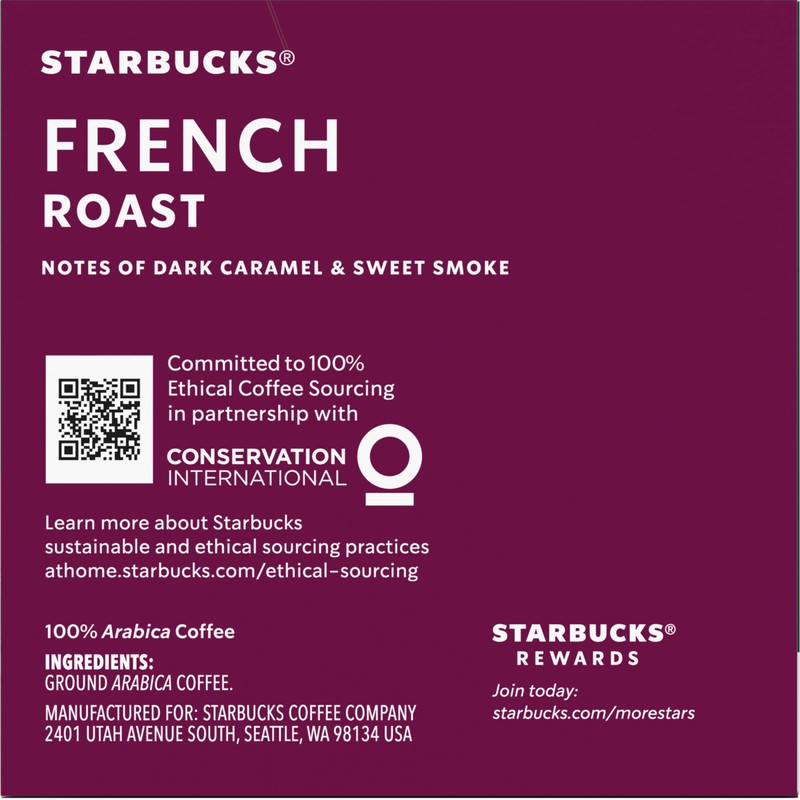 Starbucks, French Roast K cup 10 Count