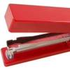 JAM PAPER Modern Desk Stapler - Red - Sold Individually