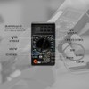 QIAN Multimetro Digital Pantalla LCD 3 12 digitos -Mide Voltaje