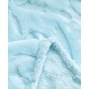 DuShow Flannel Fleece Throw Blanket Single Size,Soft Jacquard Fluffy Velvet