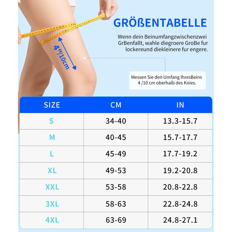 ProWaves Knee Support, Men, Women, with Side Stabilisers Patella Knee