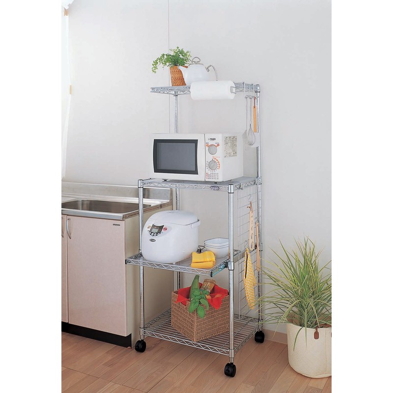 Iris Ohyama MR-2R Metal Rack Series Metal Rack Connector, 2-Pack