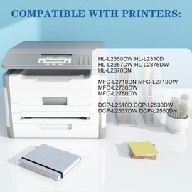 TN2420 TN-2420 Kompatibel für Brother TN 2420 TN2410 Toner für Brother MFC-L2710DW MFC-L2710DN HL-L2350DW DCP-L2530DW HL-L2310D MFC-L2750DW HL-L2375DW MFC-L2730DW HL-L2370DN, 1er-Pack Schwarz