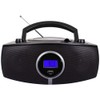 HANNLOMAX HX-316CD CD/MP3 Boombox, AM/FM Radio, Digital Radio Frequency Display,